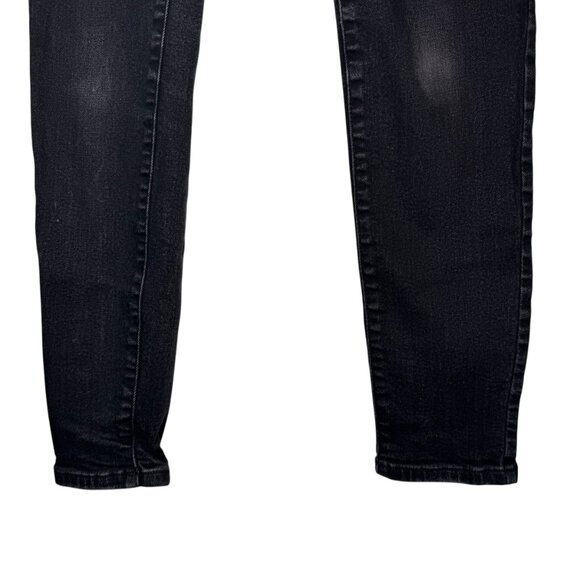 Everlane Black Skinny High Waisted Jeans Pants Goth Punk Emo Alternative Size 28 - Picture 4 of 7